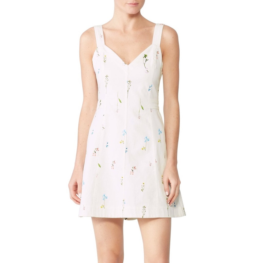 NWOT Sz 4 PARKER Vara Cotton Dress White ($318)